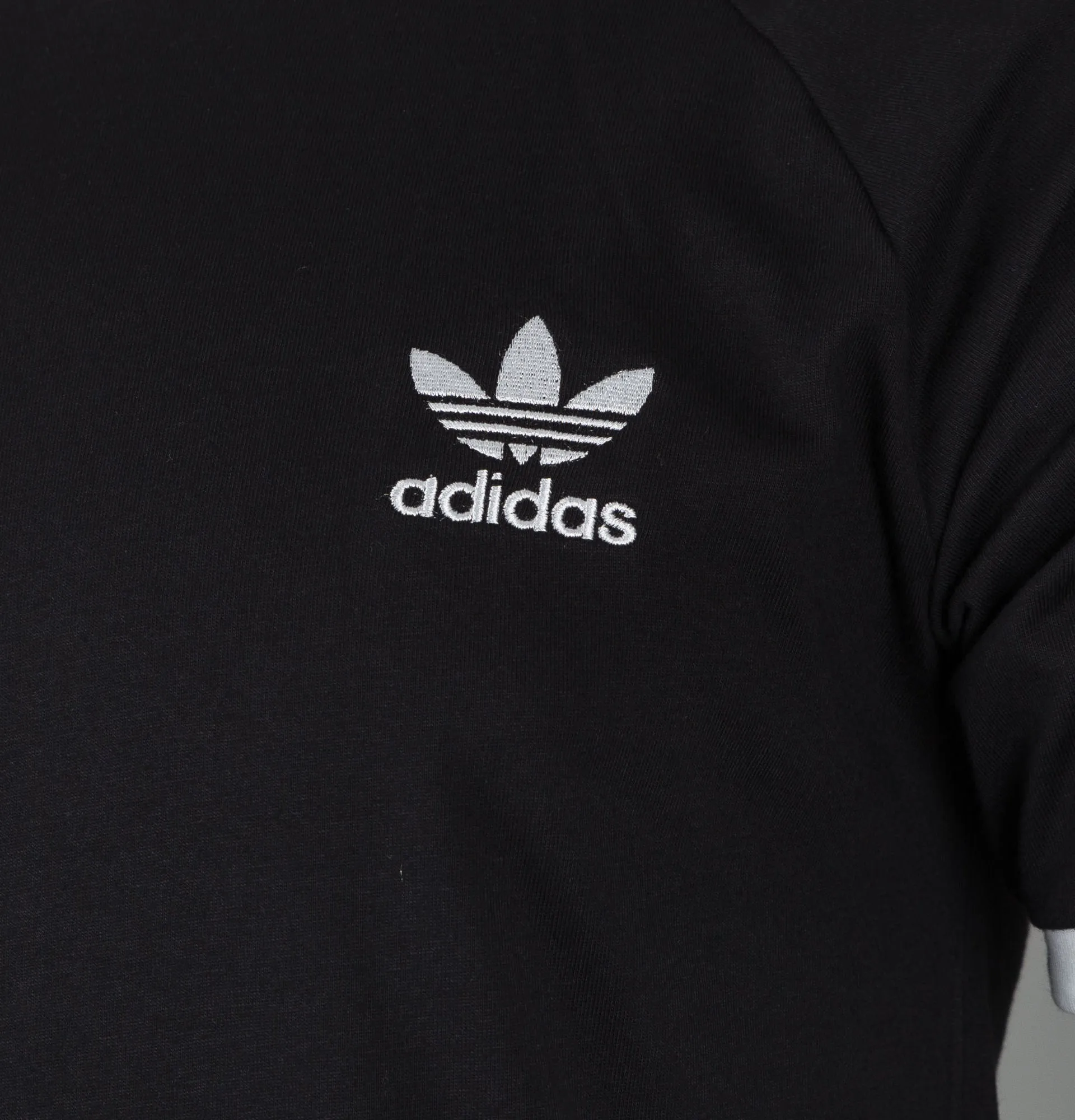 Adidas 3-Stripes T-Shirt Black