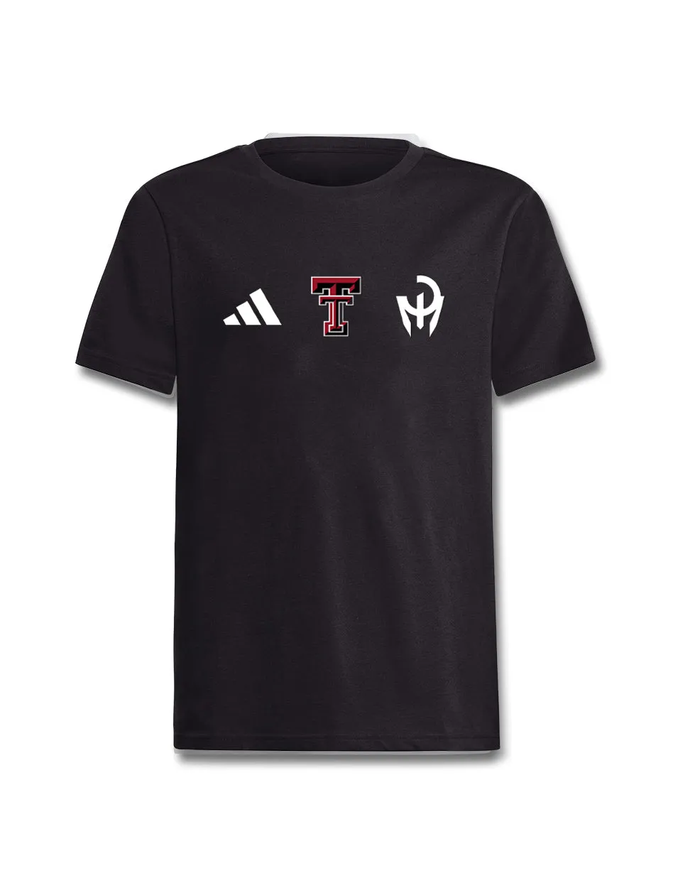 Adidas Texas Tech "Mahomes x Adidas" 2024 Youth T-Shirt