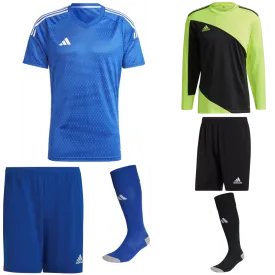 ADIDAS TIRO 23 COMPETITION MATCH SS KIT BUNDLE TEAM ROYAL BLUE/WHITE