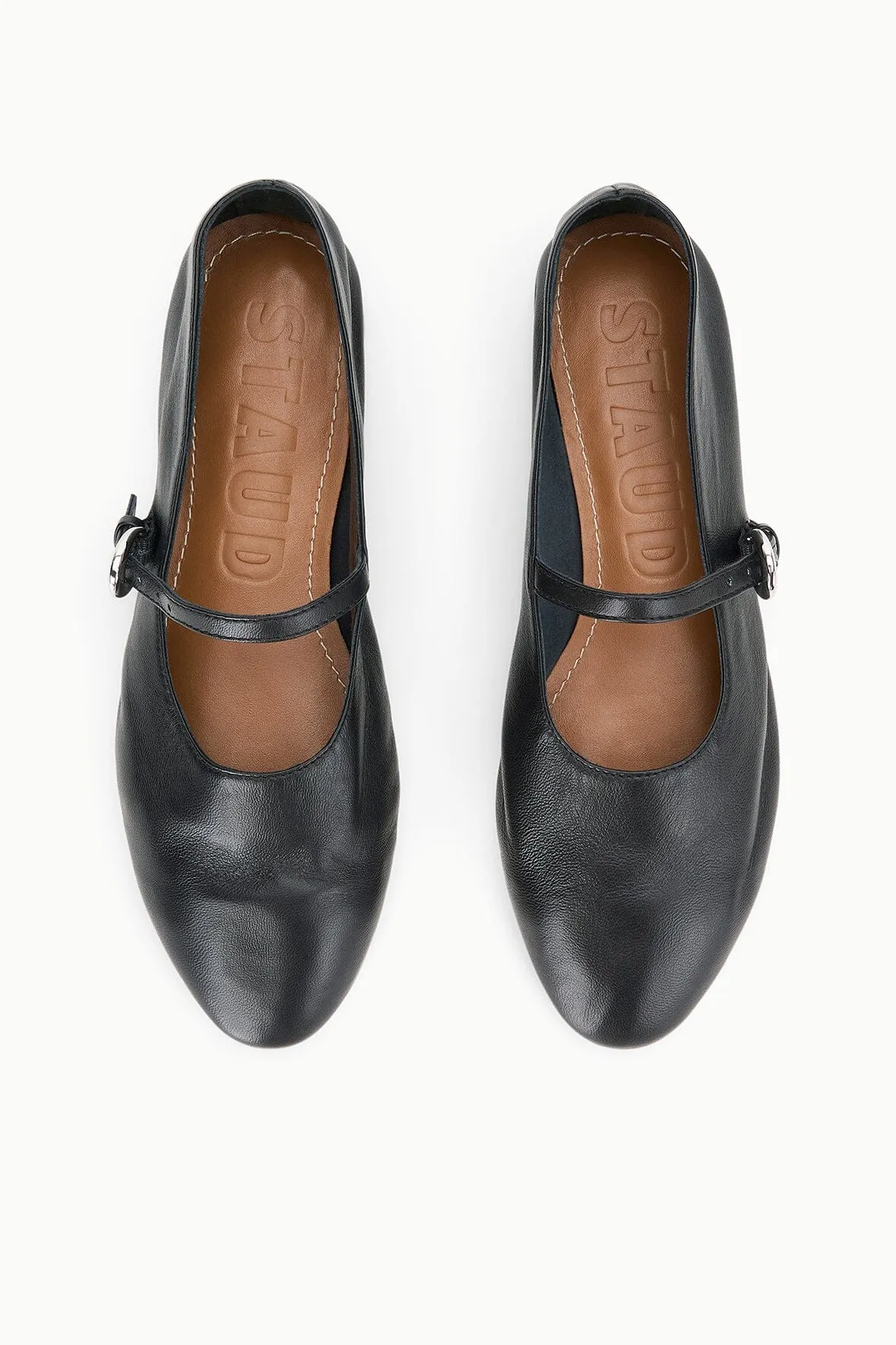 ALBA MARY JANE BALLET FLAT | BLACK
