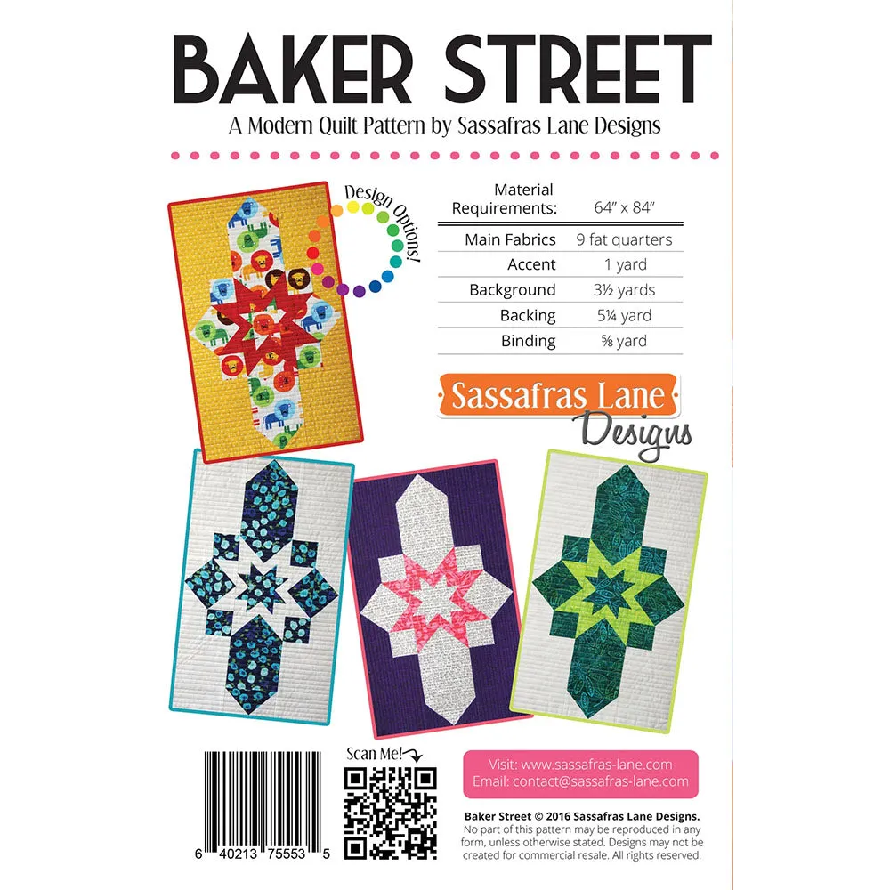 Baker Street Quilt Pattern