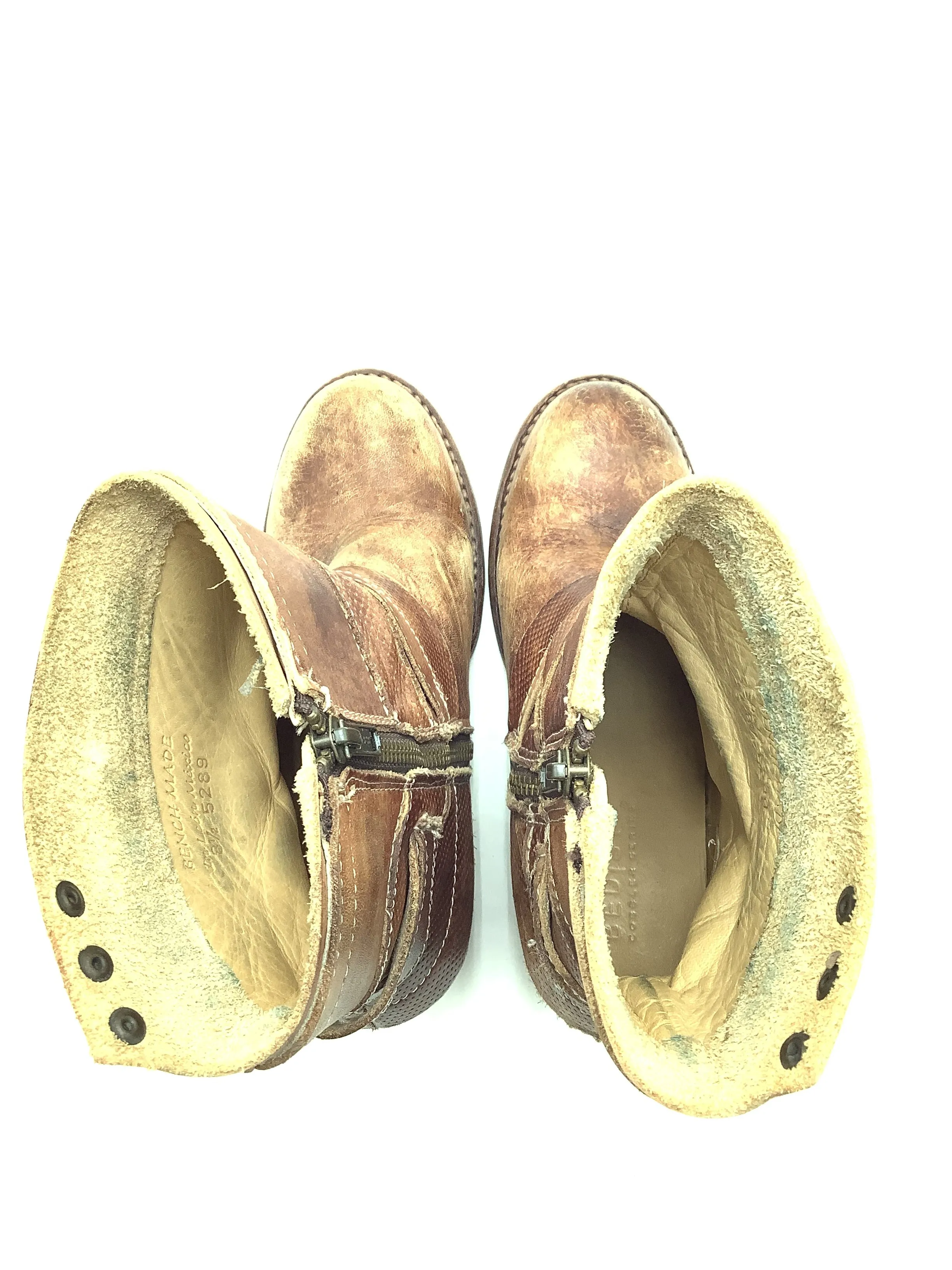 Bed Stu Leather Cobbler Boots Size: 8.5