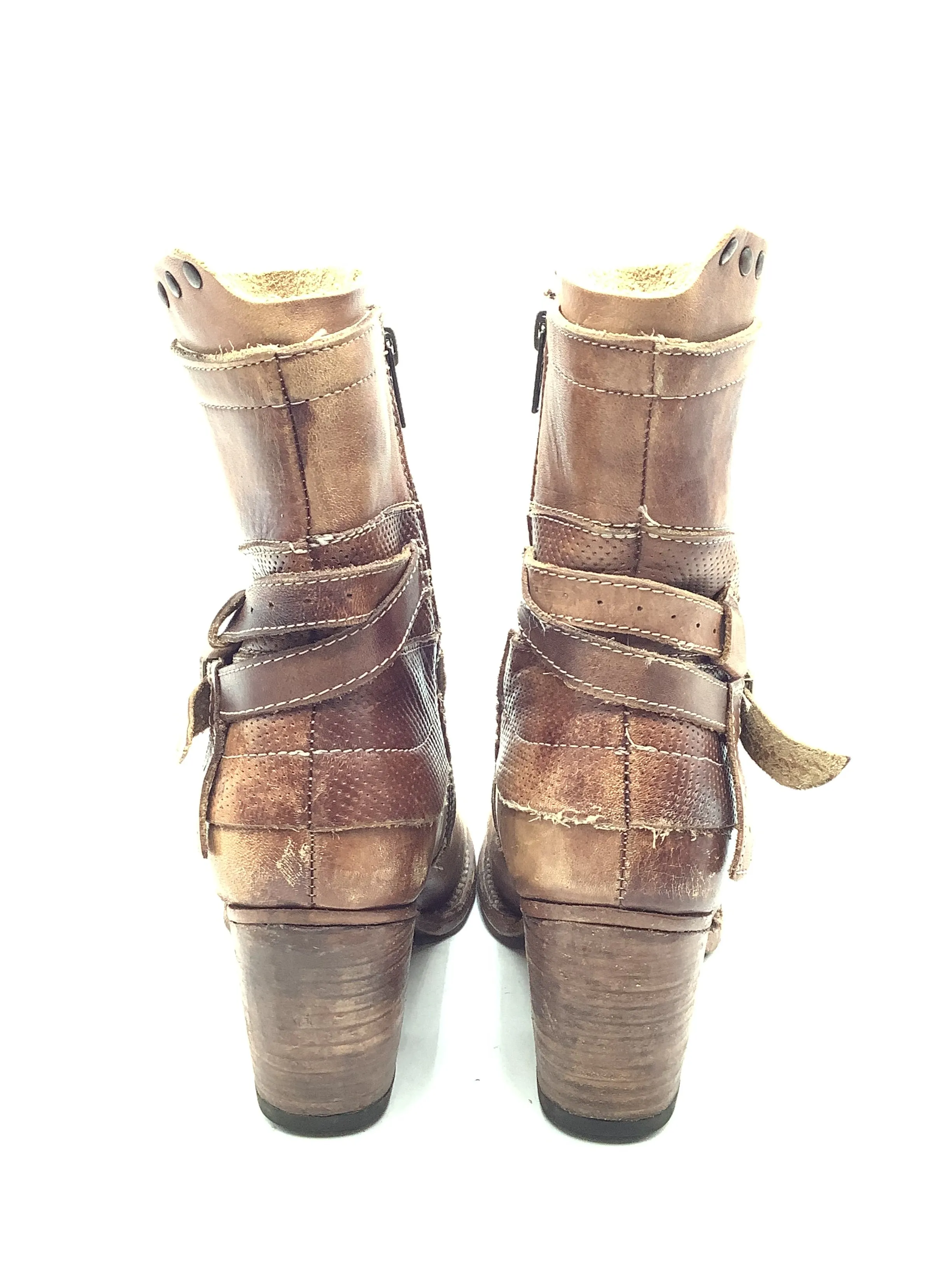 Bed Stu Leather Cobbler Boots Size: 8.5