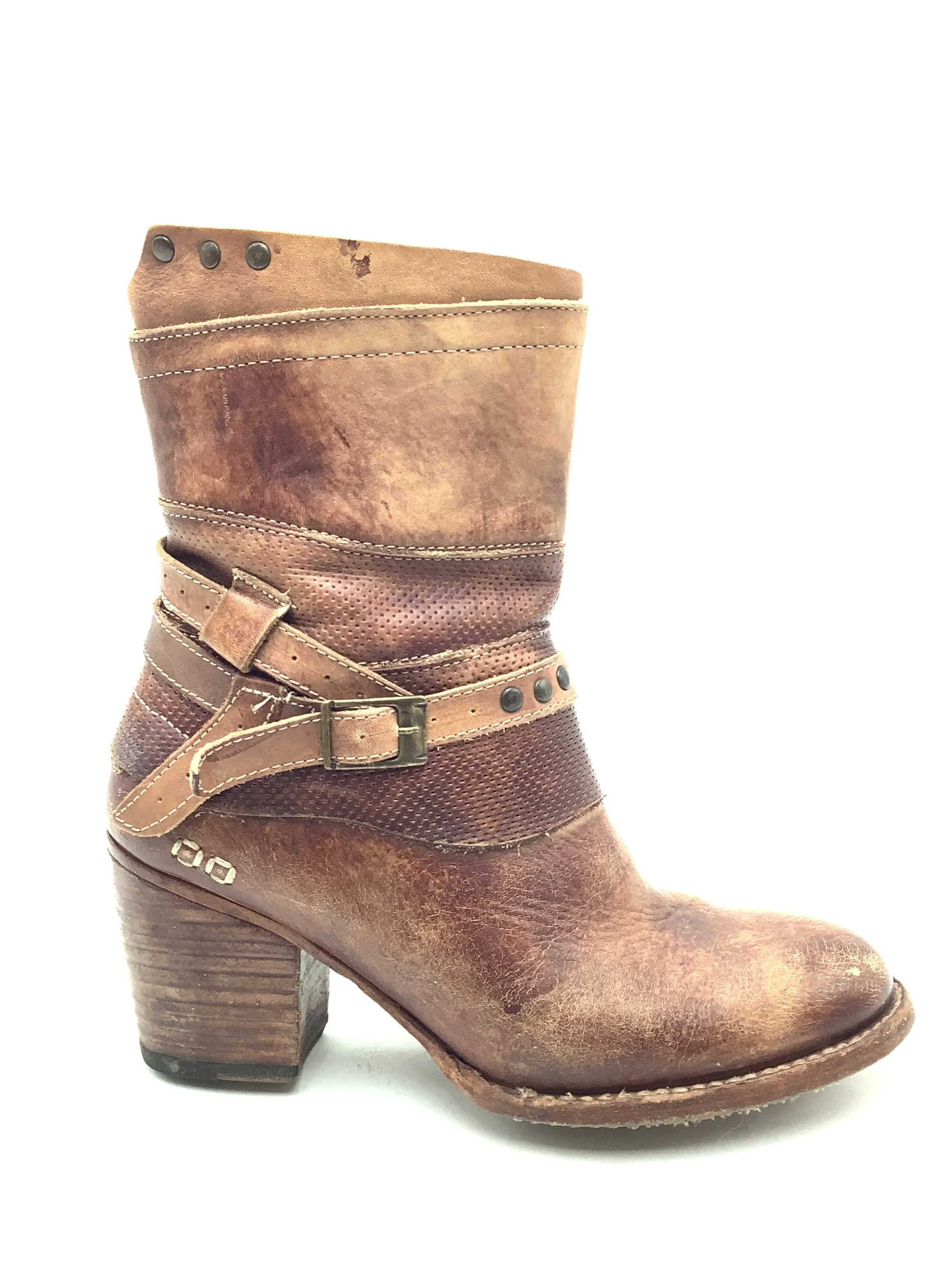 Bed Stu Leather Cobbler Boots Size: 8.5