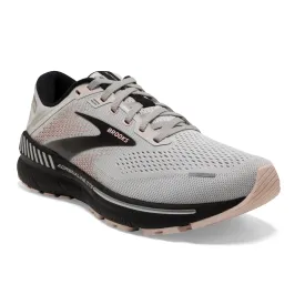 Brooks Women's 120353 035 Adrenaline GTS 22 Grey Rose Black Cushion Support Running Shoes