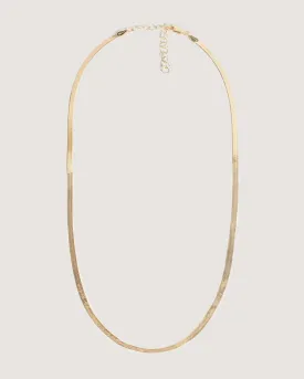 Carter Herringbone Chain Necklace