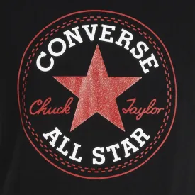 Child's Short Sleeve T-Shirt Converse Black