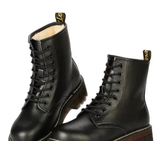 Chunky Sole Biker Boots