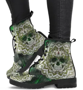 Combat Boots for Women - Skulls of Life