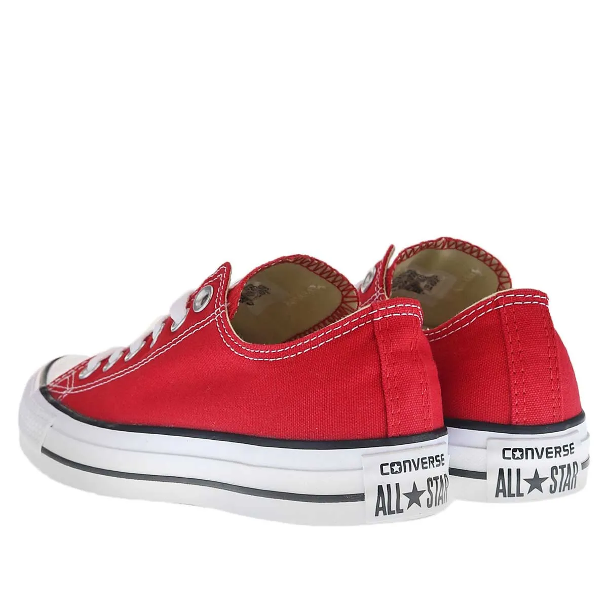 Converse All Star Chucks Ox Canvas M9696C - rot-weiss
