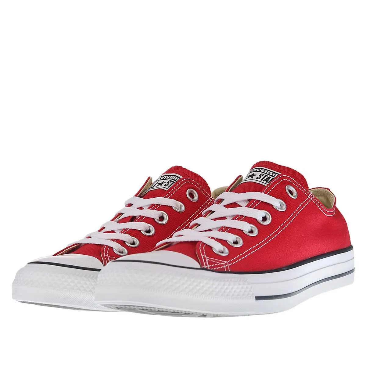 Converse All Star Chucks Ox Canvas M9696C - rot-weiss