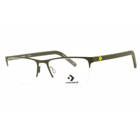 Converse Men's Eyeglasses - Half Rim Matte Converse Utility Metal Frame | CV3016 313