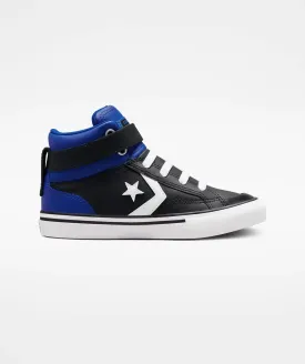 CONVERSE YOUTH PRO BLAZE STRAP RETRO - BLACK/BLUE/WHITE