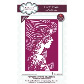 Creative Expressions Craft Dies By Sue Wilson - Perfect Portraits- Papillon Silhouette*