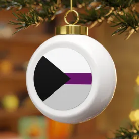 Demisexual Christmas Ball Ornaments - Holiday Decor with Elegant Designs