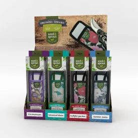 DM Merchandising - Seed & Sprout Green Thumb Pruning Shears Assortment