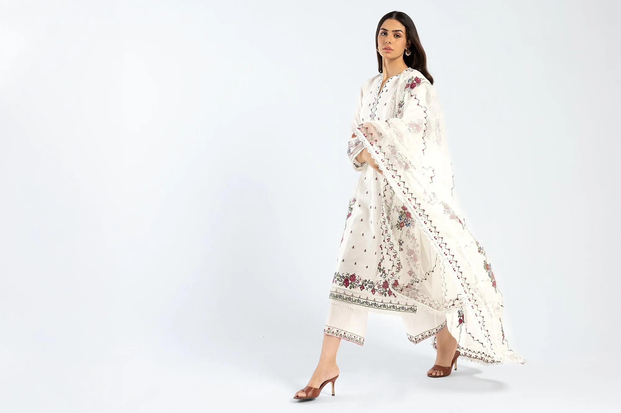 EMBROIDERED SUIT (E0608/105/001)