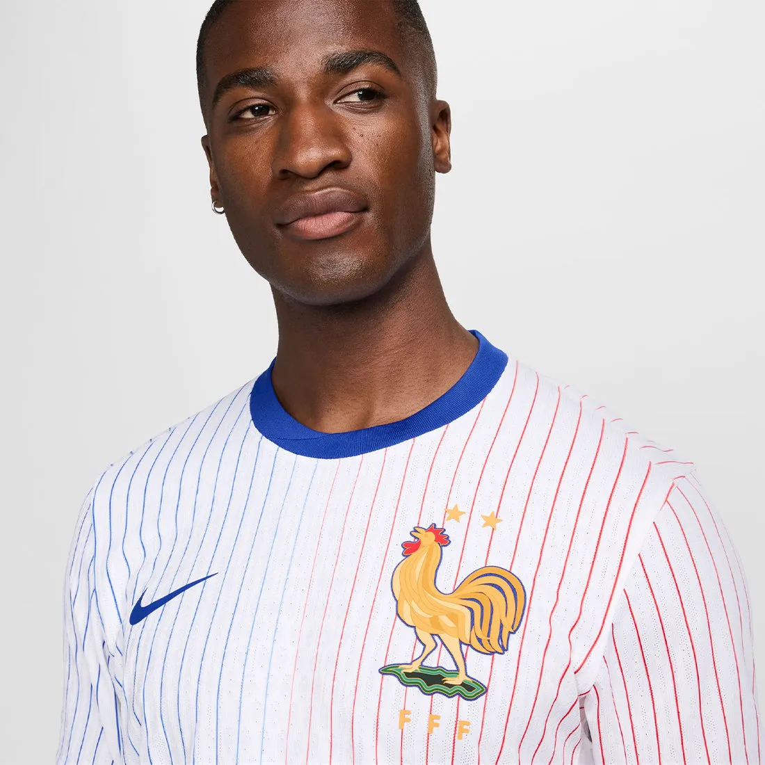 FFF 2024/25 Match Away Men's Nike Dri FIT ADV Soccer Authentic Jersey