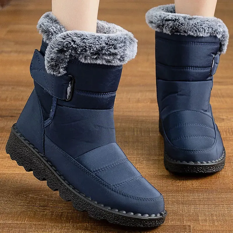 Heeled Winter Snow Boots