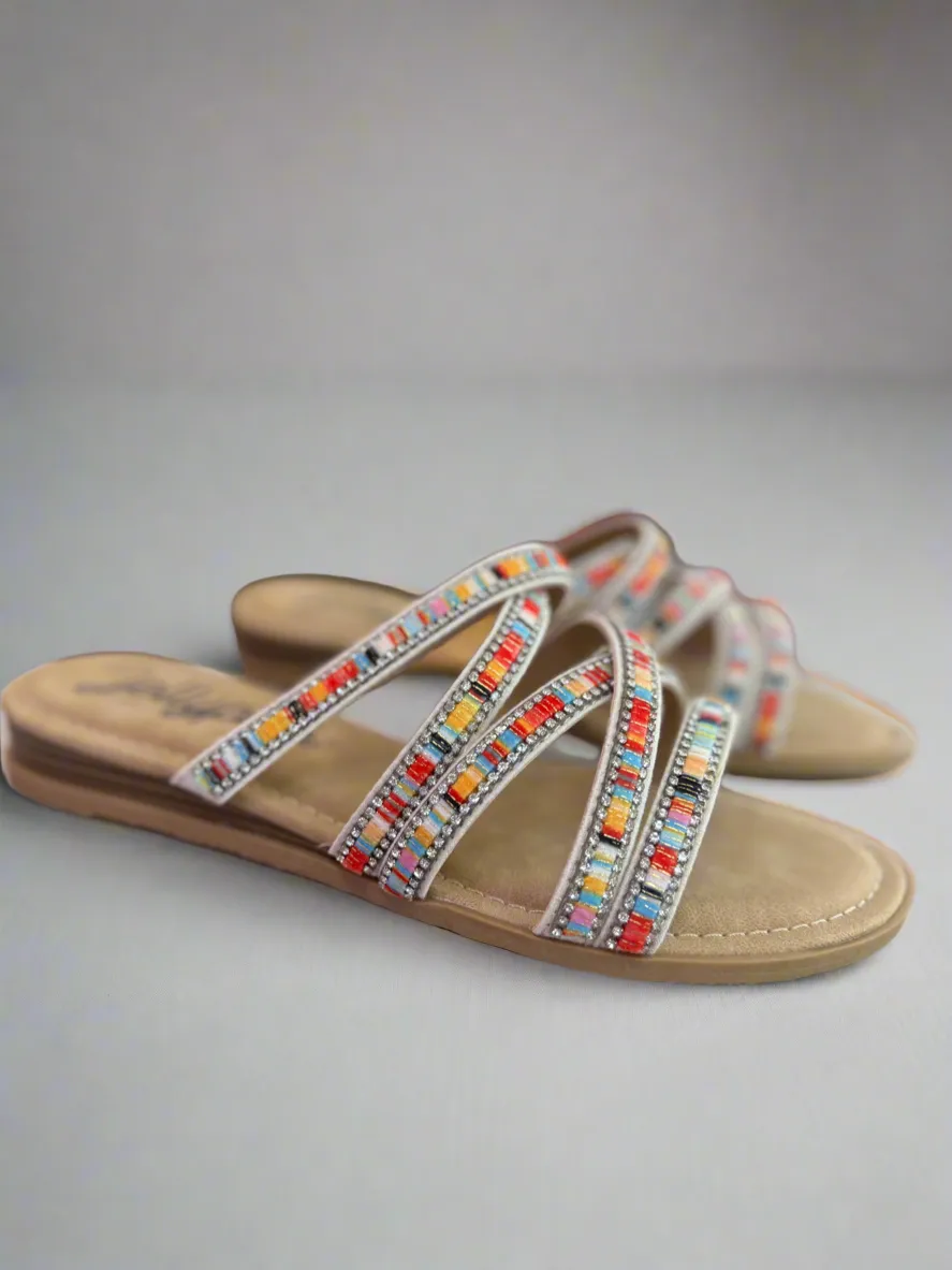 Jellypop-Glisten Sandals