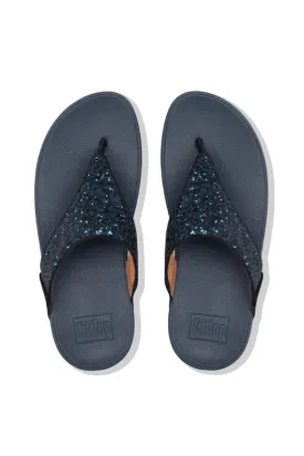 Lulu Glitter Toe-Post Sandals