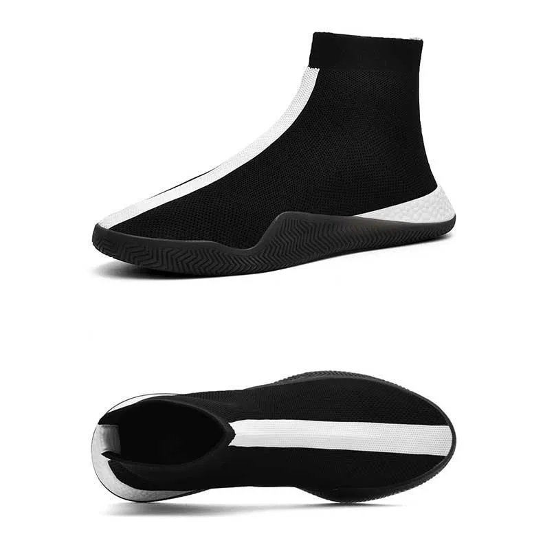 Mens Casual Lightweight Sock Sneakers