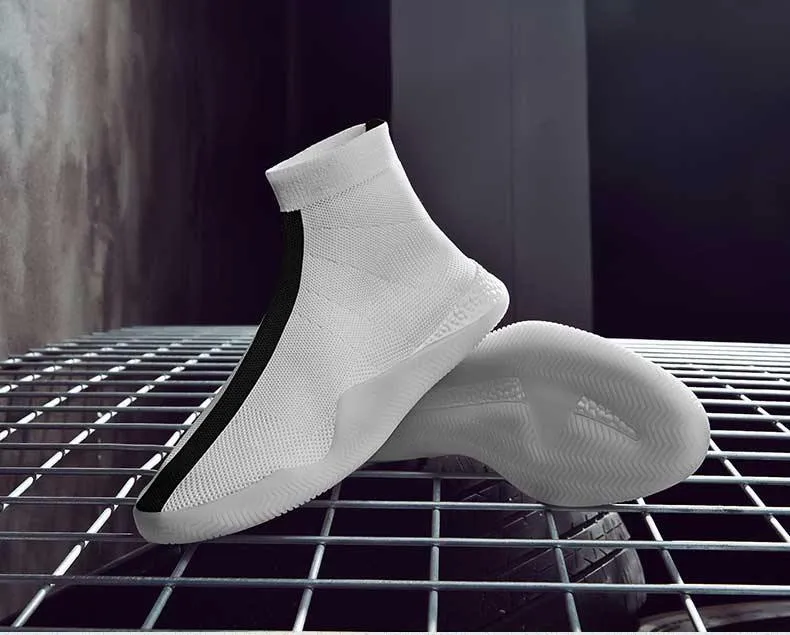 Mens Casual Lightweight Sock Sneakers