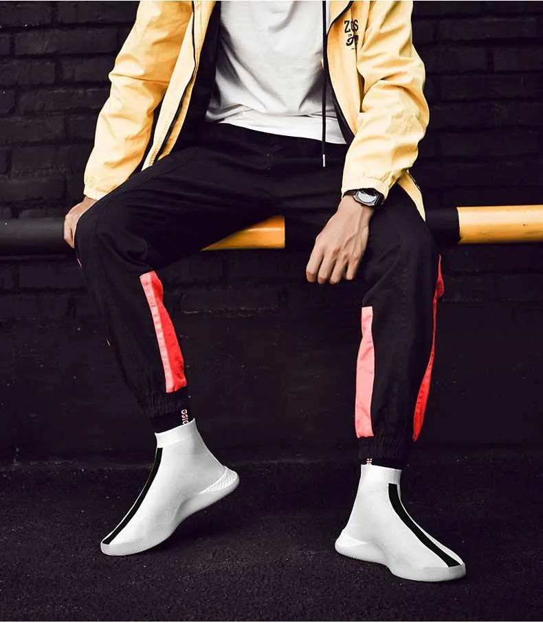 Mens Casual Lightweight Sock Sneakers