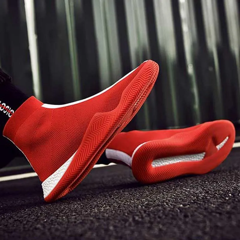 Mens Casual Lightweight Sock Sneakers