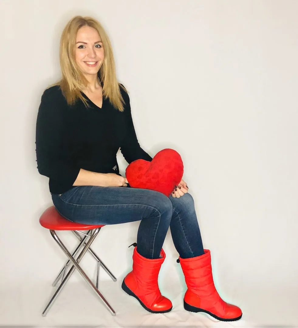Mid Calf  Snow Boots