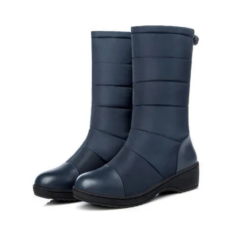 Mid Calf  Snow Boots