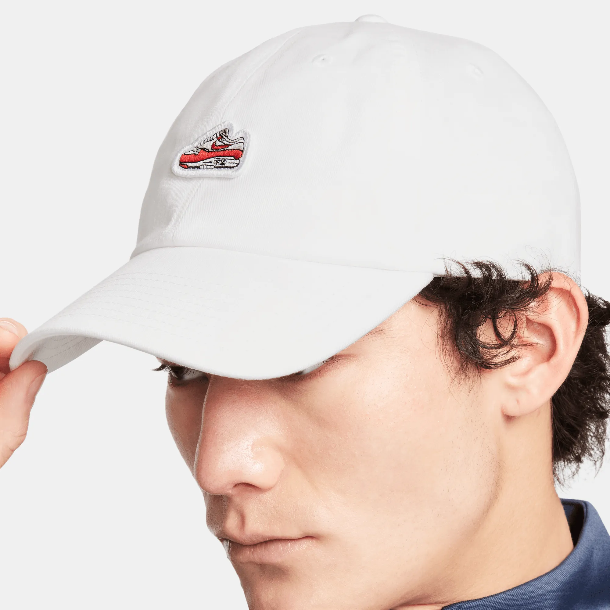 Nike Club Unstructured 'Air Max 1' White Cap
