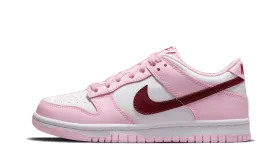 Nike Dunk Low Pink Foam Red White (GS)