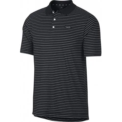 Nike SB Dri-Fit Polo Shirt - Black/White Stripe