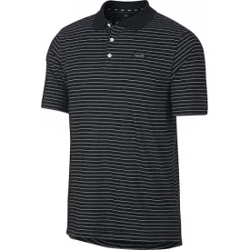 Nike SB Dri-Fit Polo Shirt - Black/White Stripe