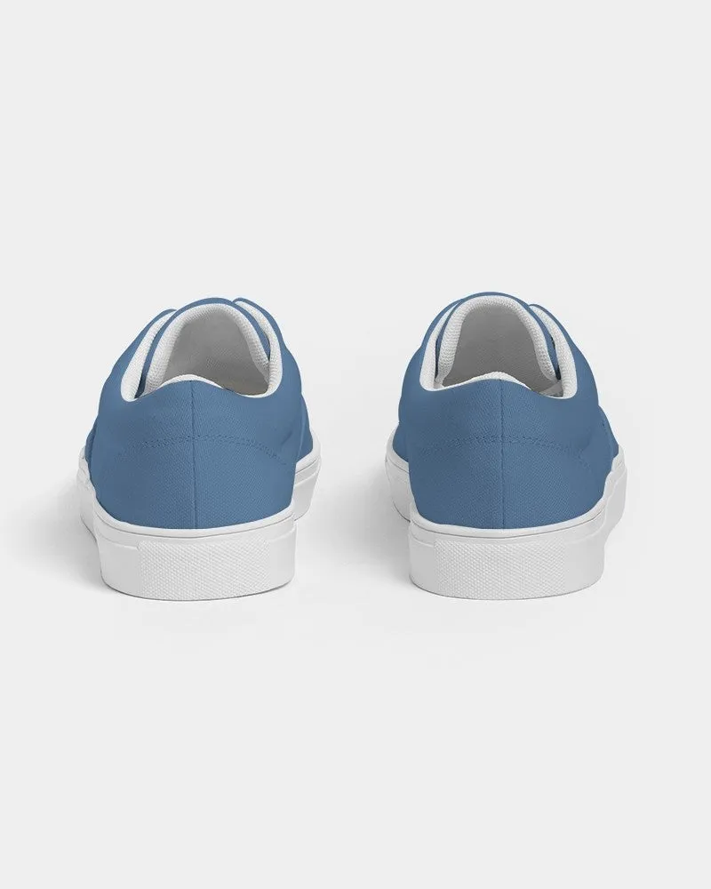 Shaded Pastel Blue Canvas Sneakers | Men's | C60M30Y0K30