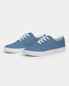 Shaded Pastel Blue Canvas Sneakers | Men's | C60M30Y0K30