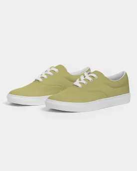 Shaded Pastel Yellow Canvas Sneakers | Women's | C0M0Y60K30