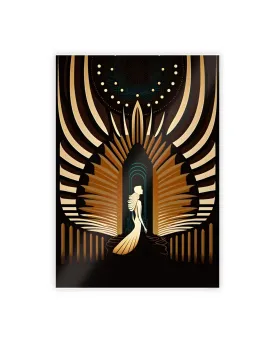 Shimmering Angel Poster