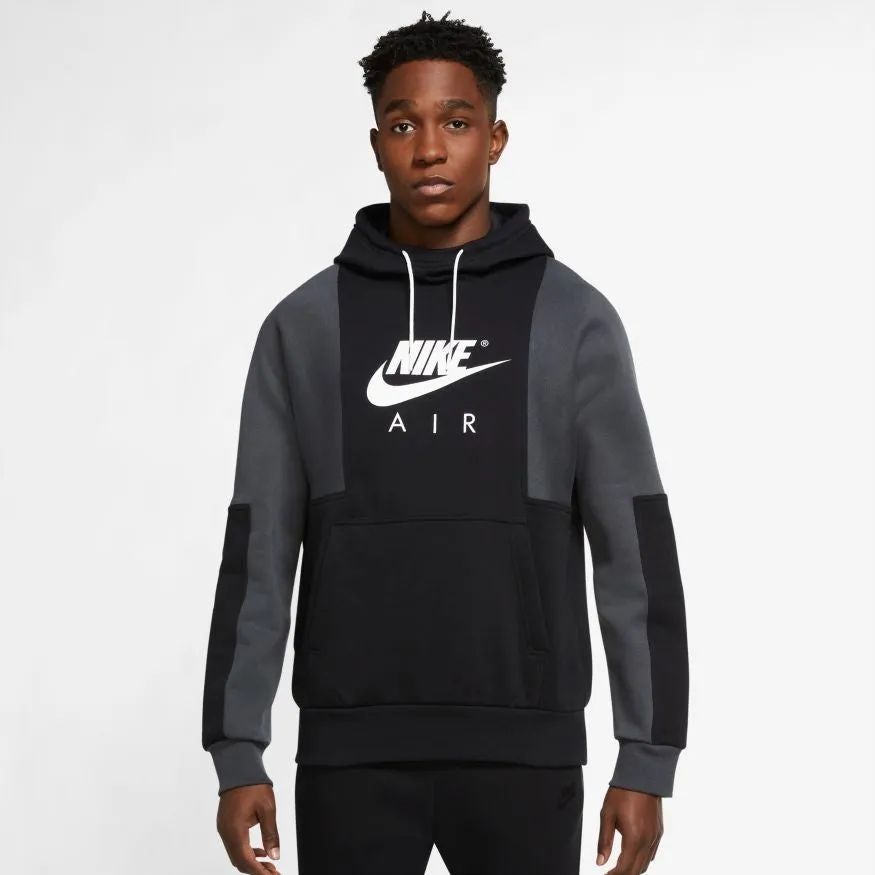 Sweat à capuche Nike Air - Noir/Gris/Blanc