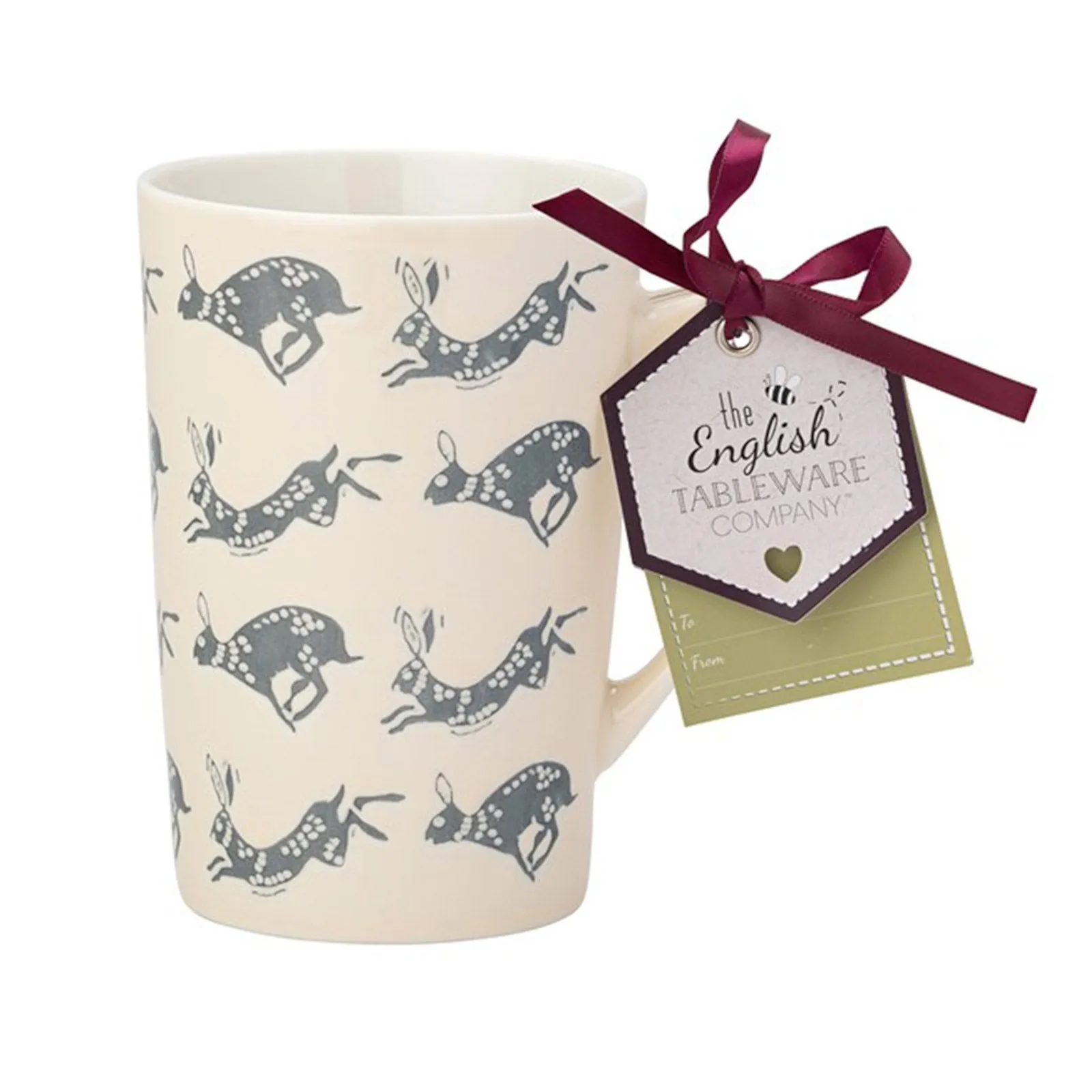 The English Tableware Company Artisan Hare Mug - Cream