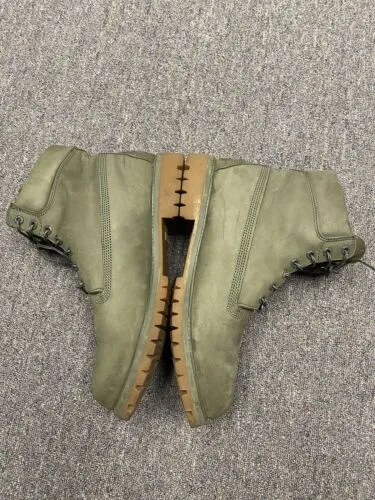 Timberland Boots Color Olive / Military Green Men’s Size 13