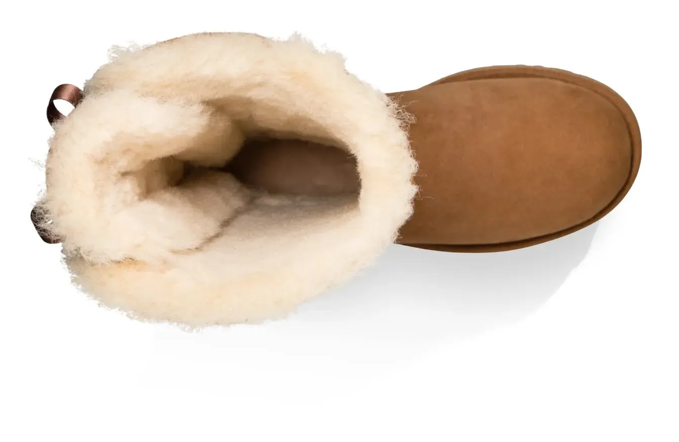 Women’s UGG Bailey Bow Tall II – Cozy Sheepskin Boot with Feminine Bows